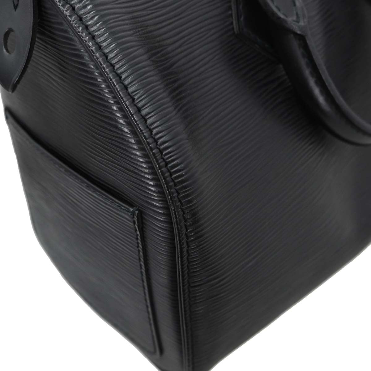 Louis Vuitton Speedy Epi Leather, Black, Leather, Handbag