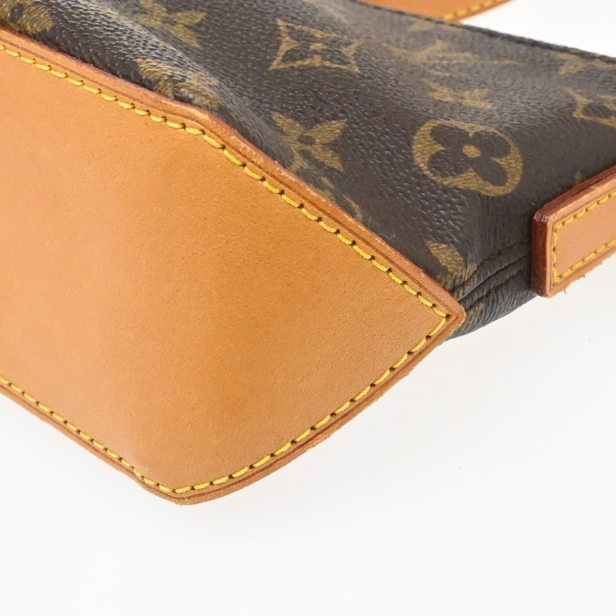 Louis Vuitton Trotteur Monogram Canvas, Brown, Canvas, Handbag