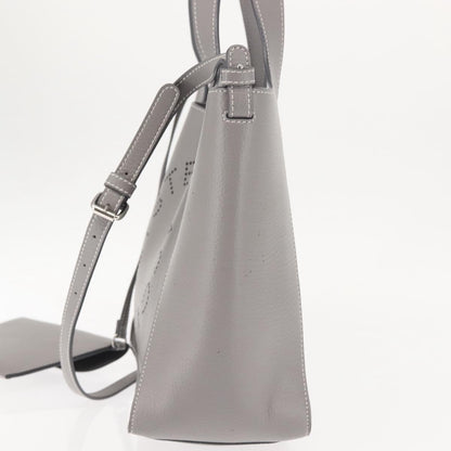 Stella McCartney Alter Tote Leather, Gray, Leather, Tote Bag