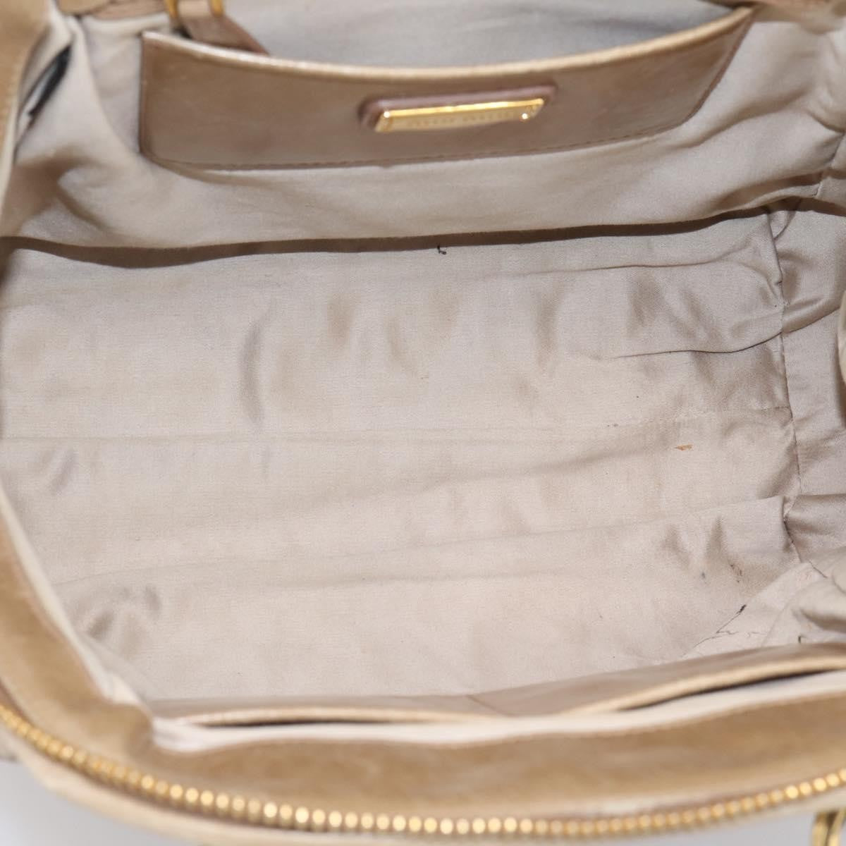 Miu Miu Convertible Dome Satchel Matelasse Leather, Beige, Leather, Handbag