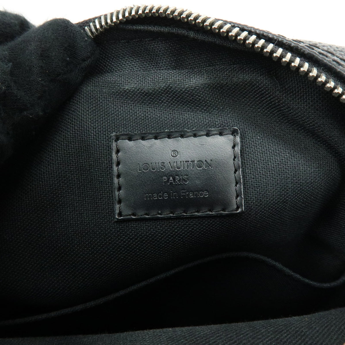 Louis Vuitton Rem Damier Graphite, Black, Canvas, Handbag