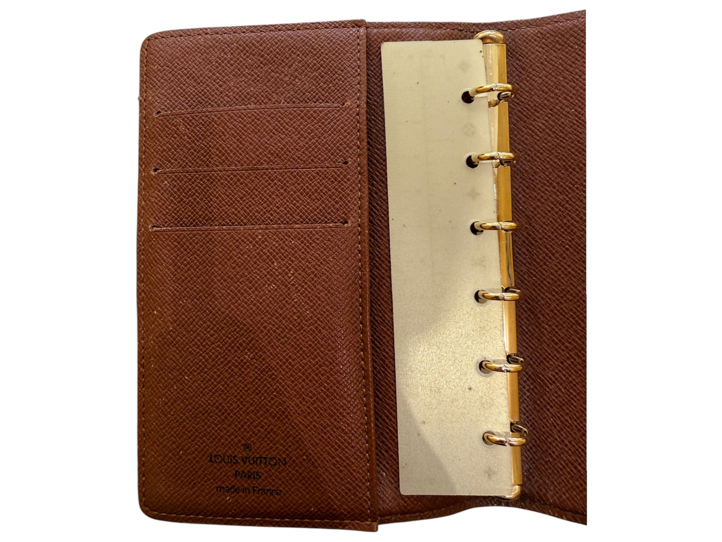 Louis Vuitton Agenda Cover Monogram Canvas, Brown, Canvas, Wallet