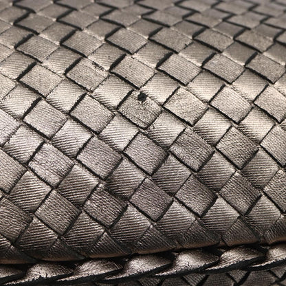 Bottega Veneta Veneta Hobo Quilted Leather, SILVER, LEATHER, Handbag