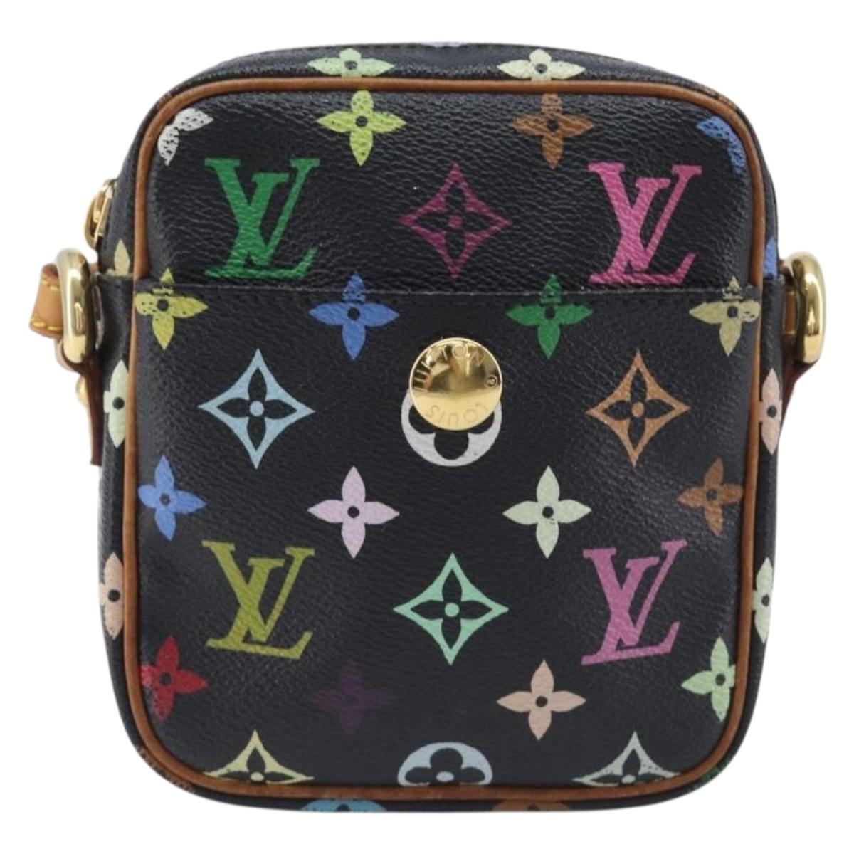 Louis Vuitton Rift Monogram Multicolor, Black, Canvas, Shoulder Bag