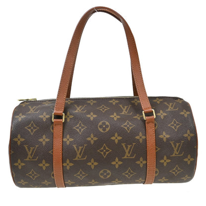Louis Vuitton Papillon Monogram Canvas, Brown, Canvas, Handbag