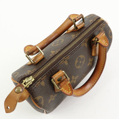 Louis Vuitton Speedy Mini HL Monogram Canvas, Brown, Canvas, Handbag