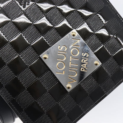 Louis Vuitton Cabaret Club Damier Vernis, Black, Patent Leather, Handbag