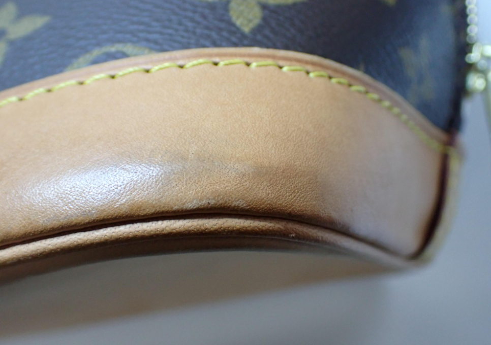 Louis Vuitton Alma Monogram Canvas, Brown, Canvas, Handbag