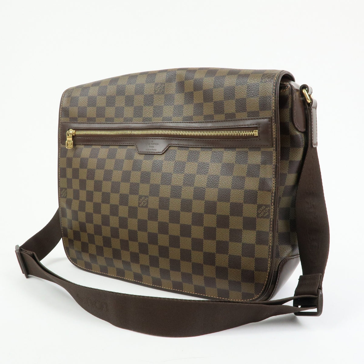 Louis Vuitton Spencer Messenger Damier, Brown, Canvas, Handbag