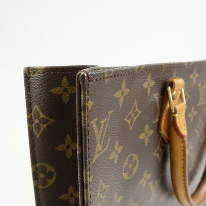 Louis Vuitton Vintage Sac Plat Monogram Canvas, Brown, Canvas, Handbag
