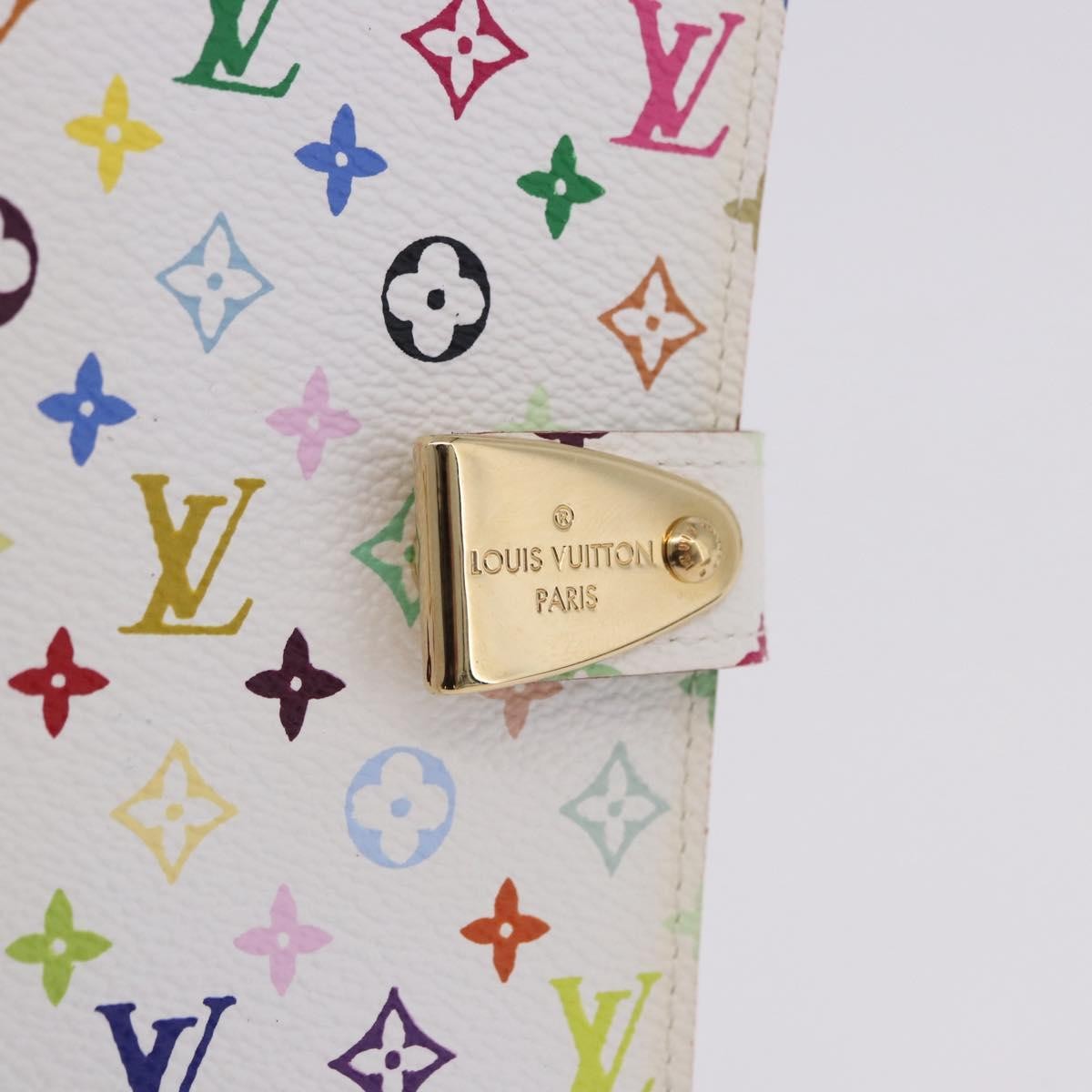 Louis Vuitton Agenda Cover Canvas Multicolor, Multicolour, Canvas, Wallet