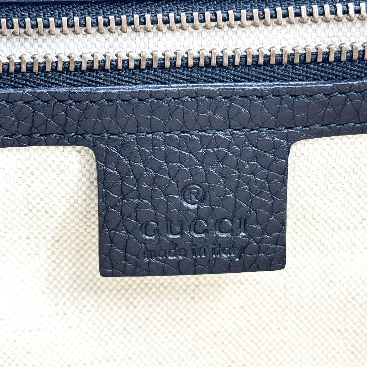 Gucci GG Marmont Top Handle Leather, Black, Leather, Handbag
