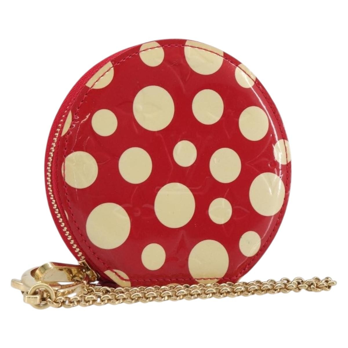 Louis Vuitton Boite Chapeau Coin Purse Patent Leather, Red, Patent Leather, Wallet