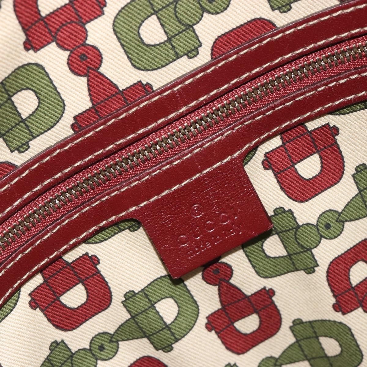 Gucci 85th Anniversary Boston Guccissima Leather, Red, Leather, Shoulder Bag
