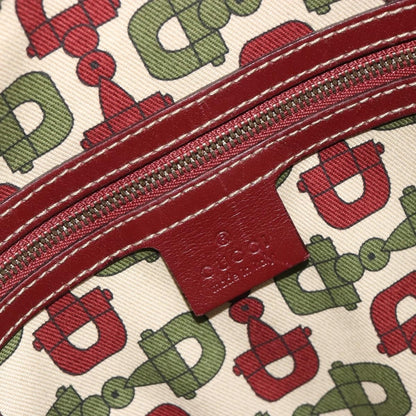 Gucci 85th Anniversary Boston Guccissima Leather, Red, Leather, Shoulder Bag