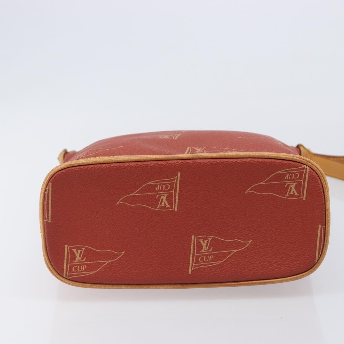 Louis Vuitton Cup le touquet Cup Canvas, Red, Canvas, Shoulder Bag