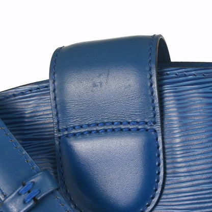 Louis Vuitton Cluny Epi, Blue, Leather, Shoulder Bag