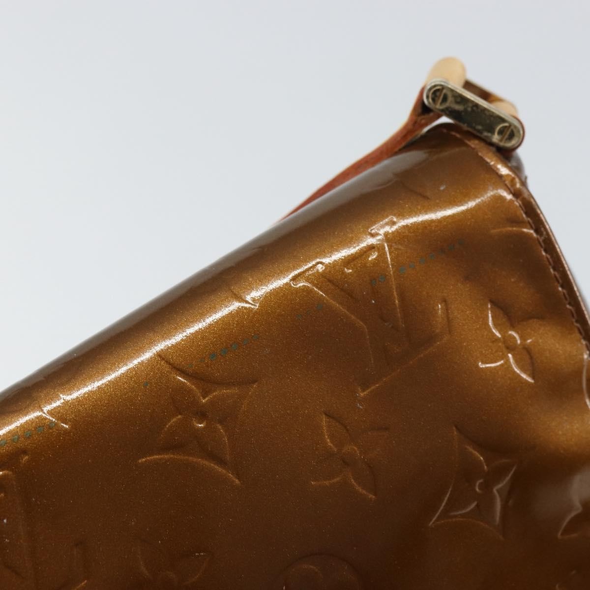 Louis Vuitton Thompson Street Monogram Vernis, Brown, Patent Leather, Shoulder Bag