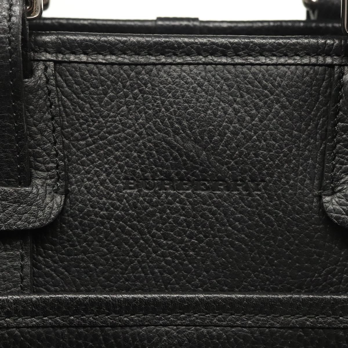 Burberry Vintage Leather, Black, Leather, Handbag
