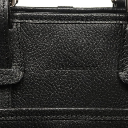 Burberry Vintage Leather, Black, Leather, Handbag