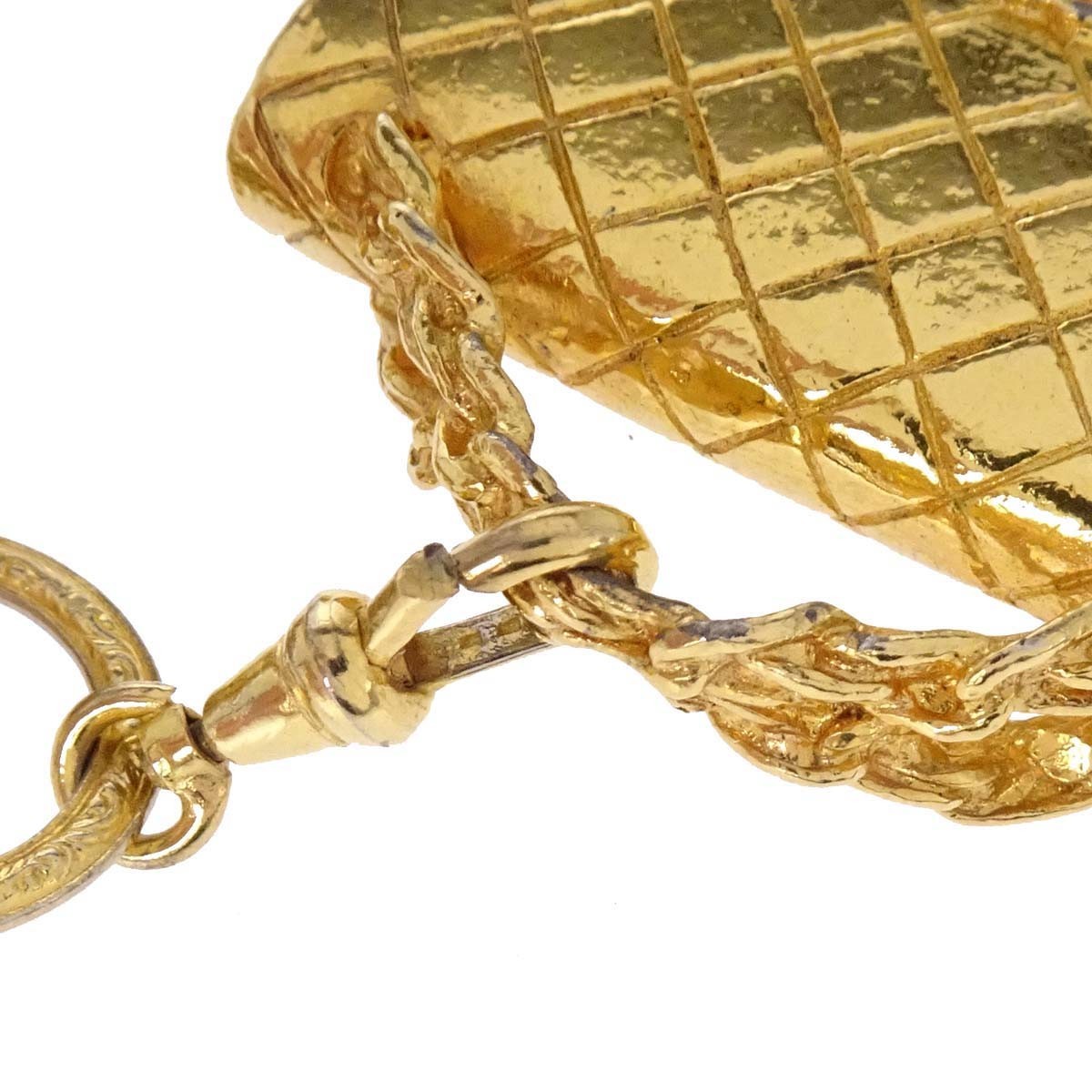 Chanel Timeless Pendant Metal, Gold, Gold Plated, Necklace