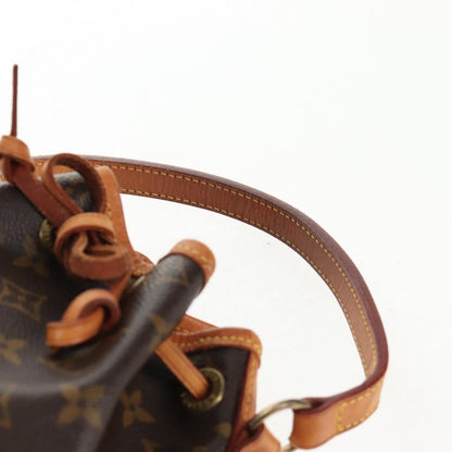 Louis Vuitton Petit Noe NM Monogram Canvas, Brown, Canvas, Handbag