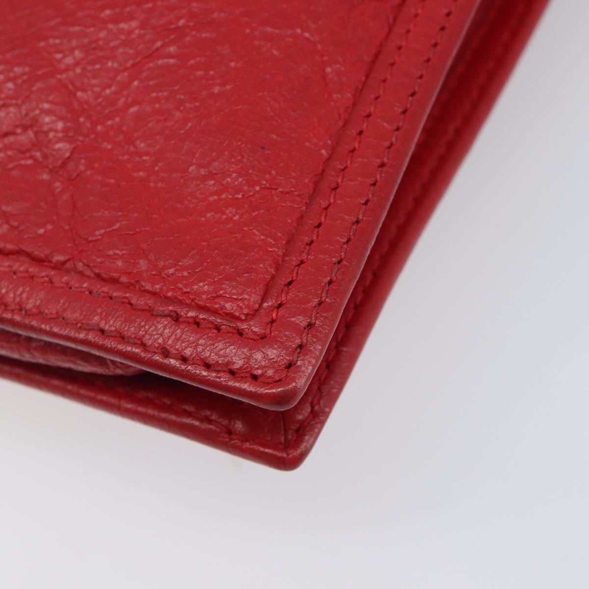 Balenciaga Explorer Leather, Red, Leather, Crossbody Bag
