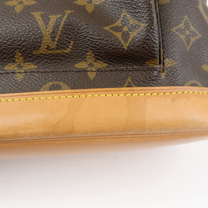 Louis Vuitton Vintage Montsouris Monogram Canvas, Brown, Canvas, Backpack