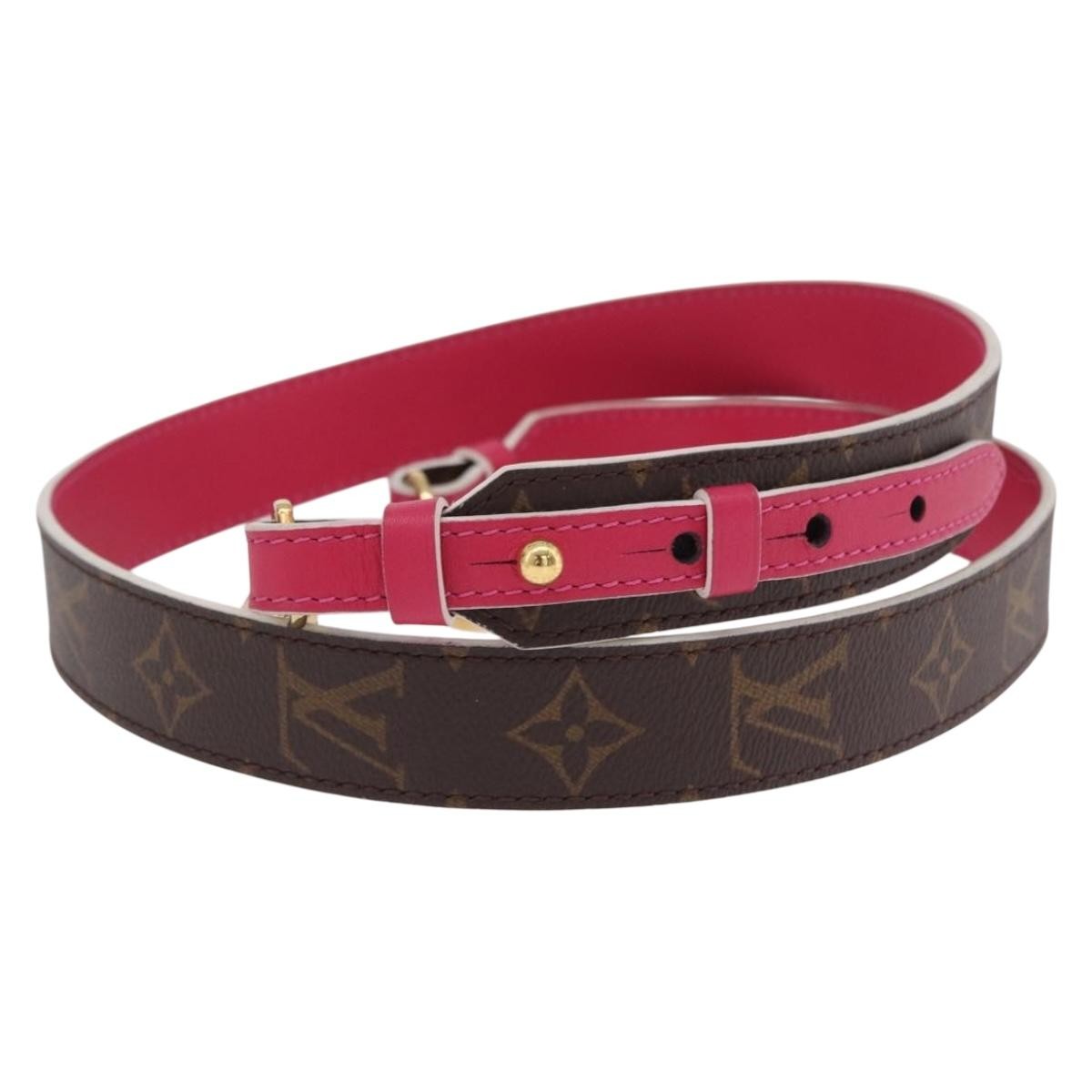 Louis Vuitton Bandouliere XL Shoulder Strap Monogram Canvas and Leather, Brown, Canvas, Straps