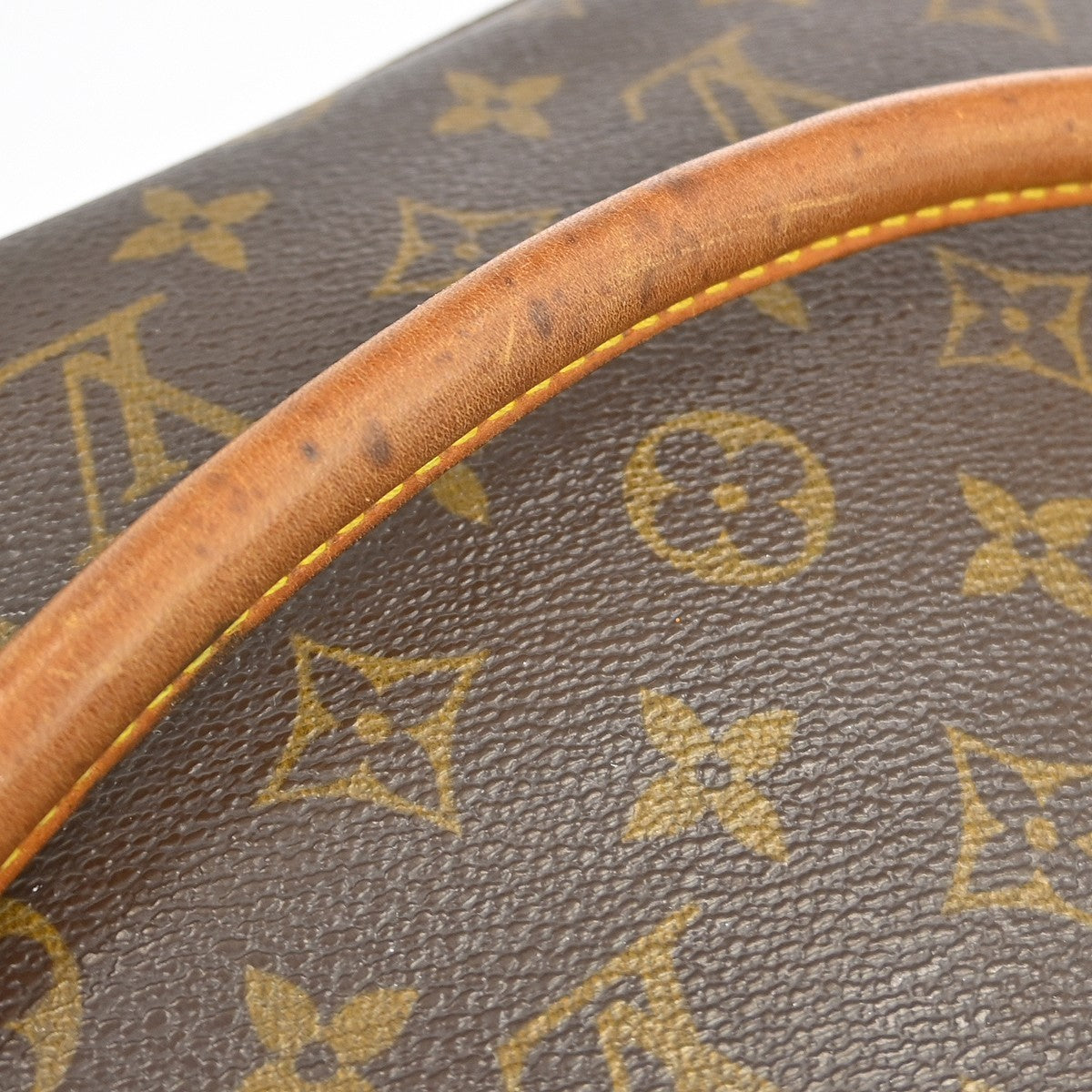 Louis Vuitton Looping Monogram Canvas, Brown, Canvas, Handbag