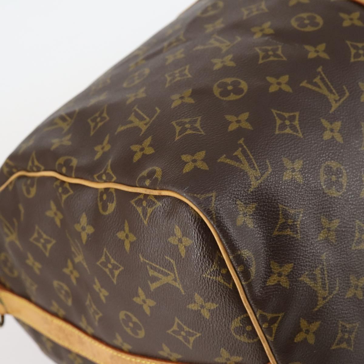 Louis Vuitton Keepall Bag Monogram Canvas, BROWN, CANVAS, Travel bag