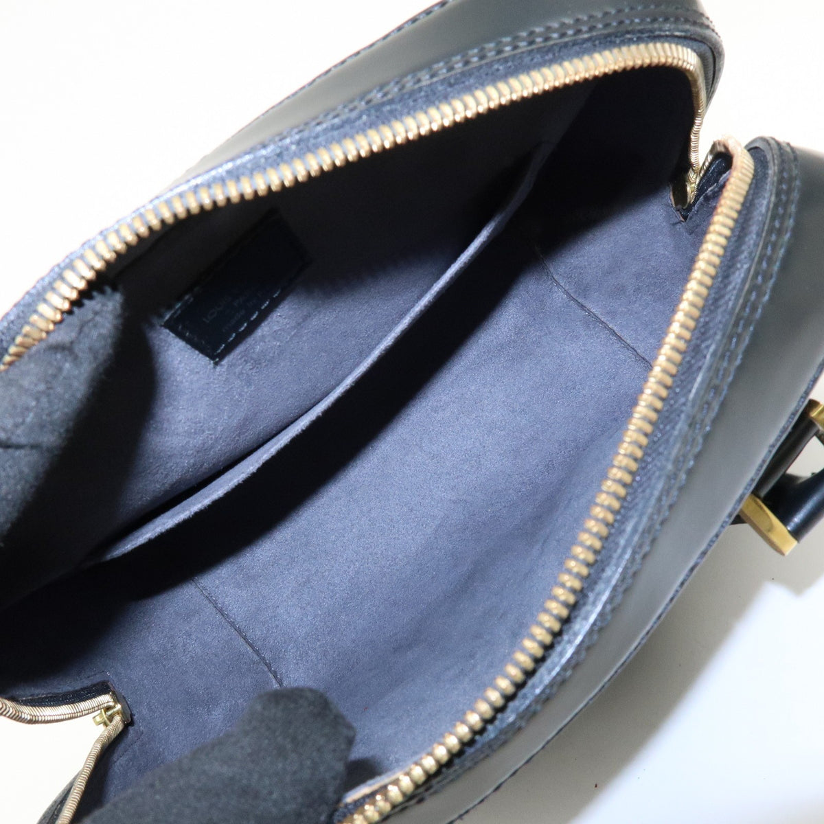 Louis Vuitton Sablons Epi Leather, Black, Leather, Handbag