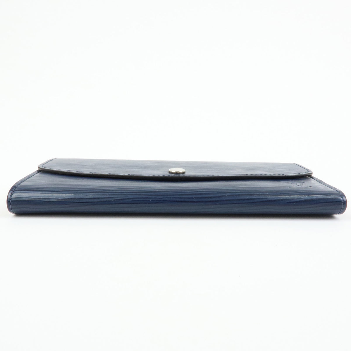 Louis Vuitton Emilie Epi Leather, Blue, Leather, Wallet