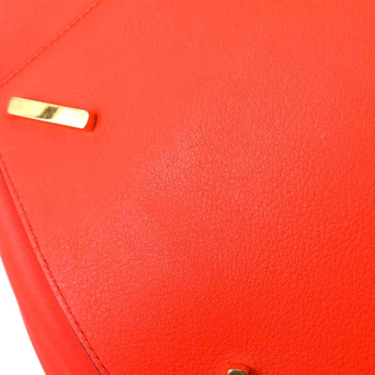 Loewe Hammock Leather, Red, Leather, Handbag
