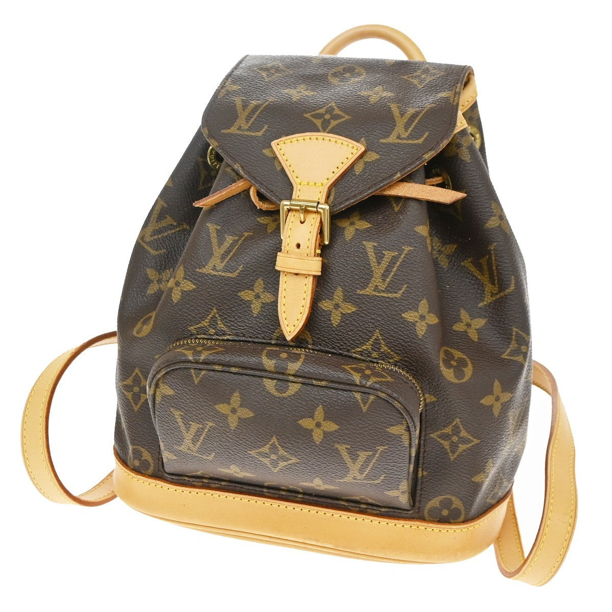 Louis Vuitton Montsouris NNM Monogram Canvas, Brown, Canvas, Backpack