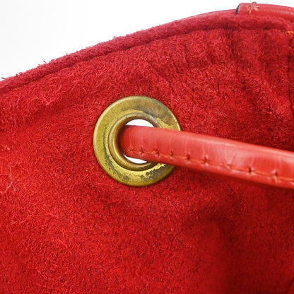 Louis Vuitton Noe Epi Leather, Red, Leather, Handbag