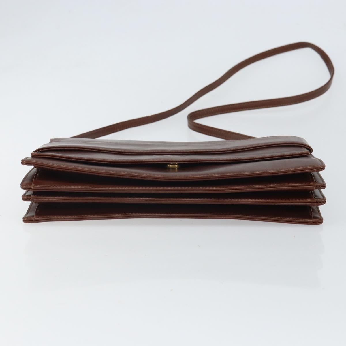 Valentino Garavani Vintage Leather, Brown, Leather, Shoulder Bag