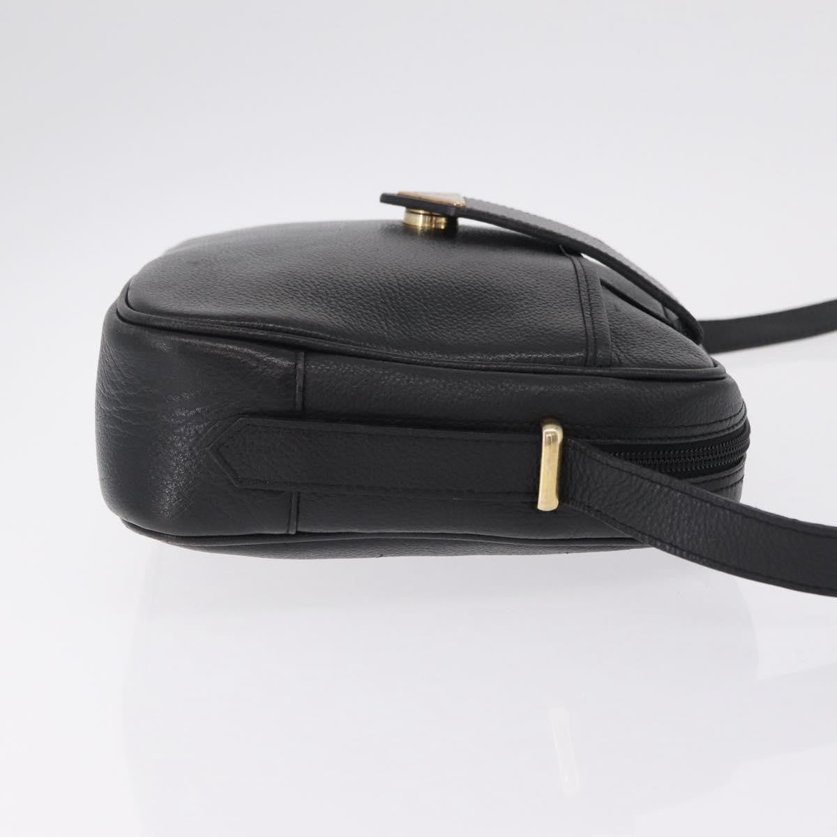 Saint Laurent Vintage Shoulder bag Leather, Black, Leather, Shoulder Bag