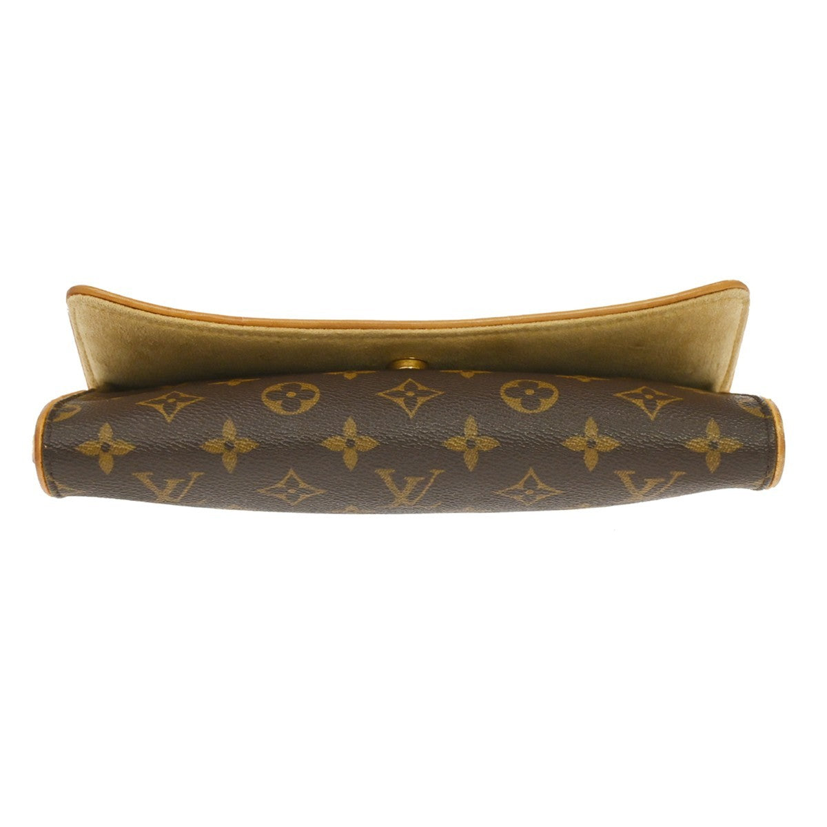 Louis Vuitton Twin Monogram Canvas, Brown, Canvas, Clutch