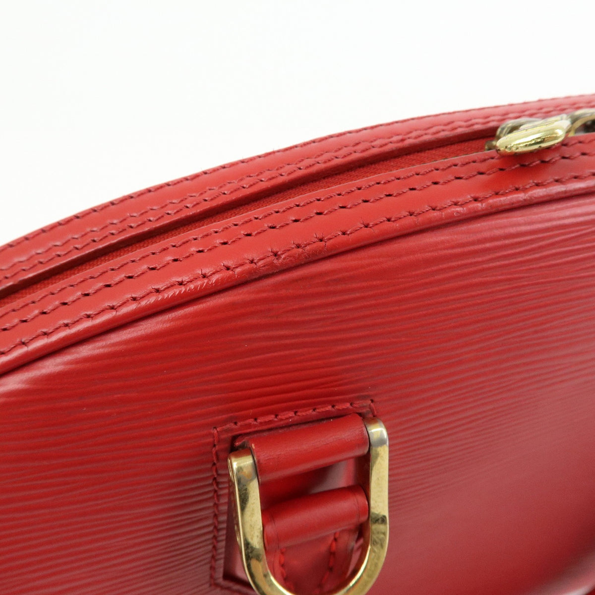 Louis Vuitton Jasmin Epi Leather, Red, Leather, Handbag