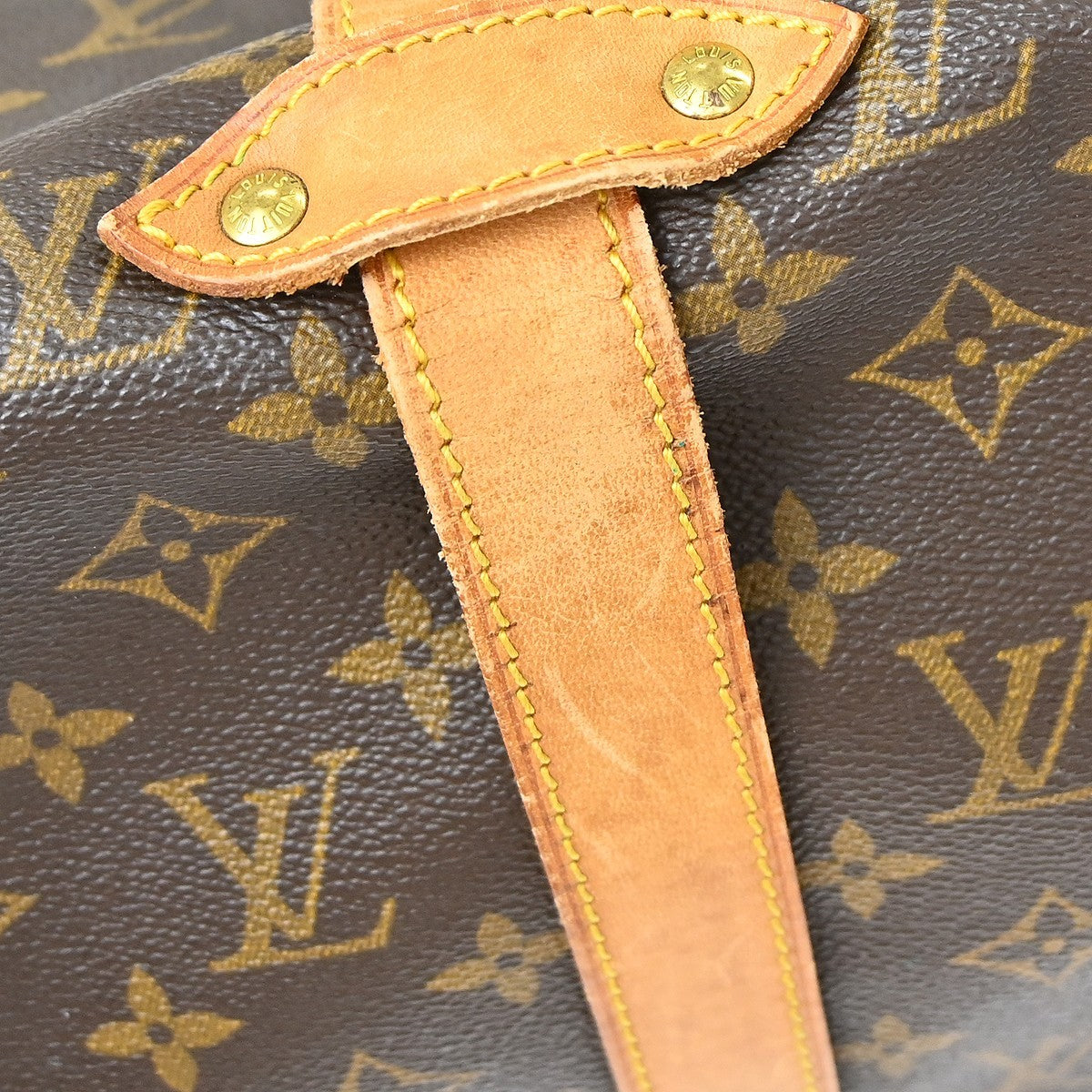 Louis Vuitton Saumur Monogram Canvas, Brown, Canvas, Shoulder Bag