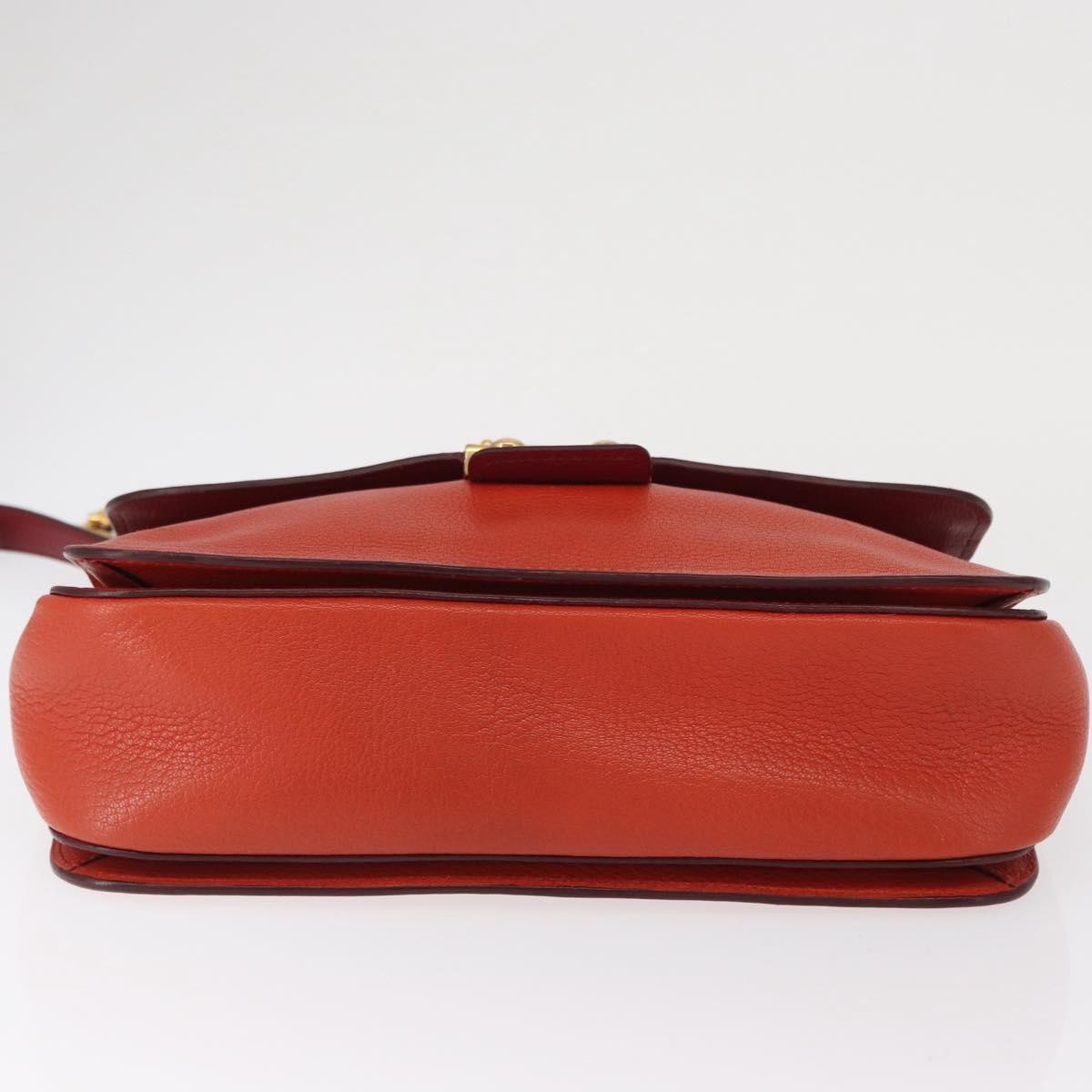 Miu Miu Madras Top Handle Leather, Red, Leather, Handbag