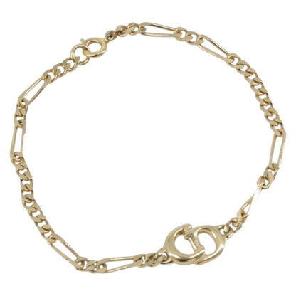 Christian Dior Vintage logo Metal, Gold, Metal, Bracelet