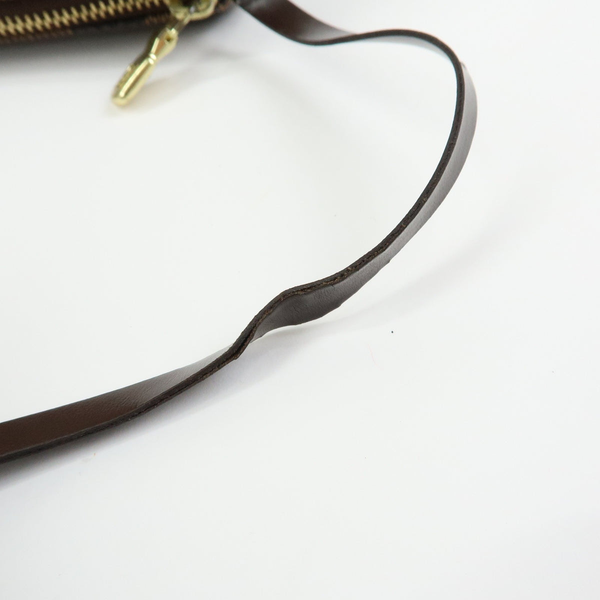 Louis Vuitton Papillon Pochette Damier, Brown, Canvas, Clutch