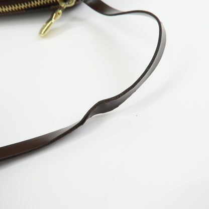 Louis Vuitton Papillon Pochette Damier, Brown, Canvas, Clutch