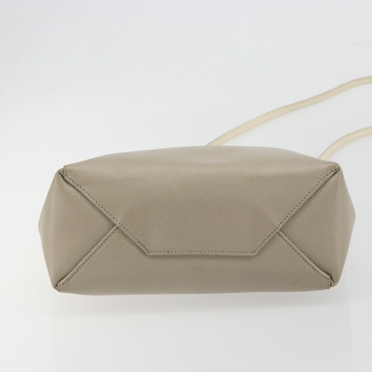 Celine Vertical Bi-Cabas Tote Leather, Beige, Leather, Tote Bag