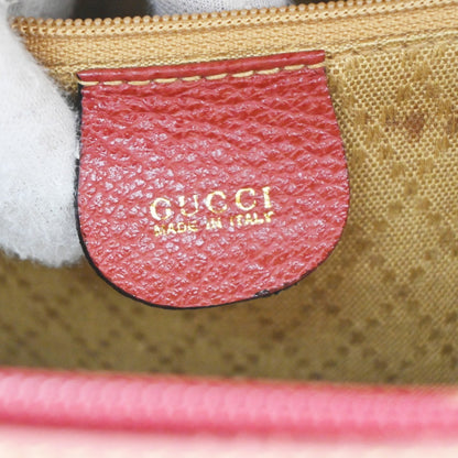 Gucci Vintage Backpack Suede, Red, Suede, Backpack
