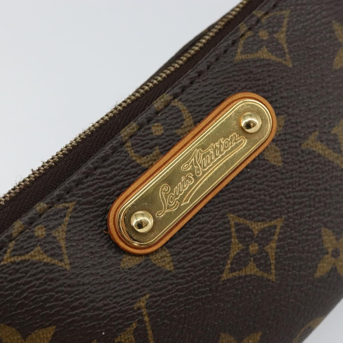 Louis Vuitton Milla Pochette Monogram Canvas, Brown, Canvas, Clutch