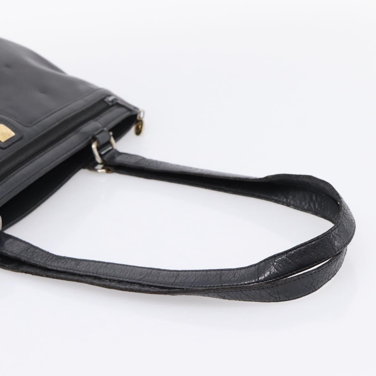 Celine Tote Leather, Black, Leather, Tote Bag
