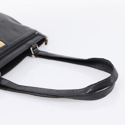 Celine Tote Leather, Black, Leather, Tote Bag